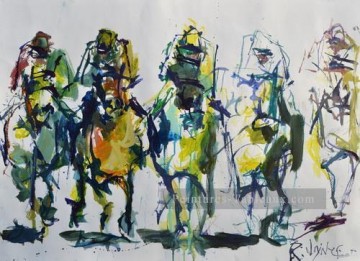  courses Art - yxr002eD impressionnisme sport courses de chevaux